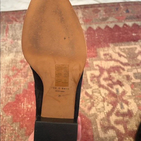 Rag & Bone Rover black suede size 39/9 - Picture 3 of 3